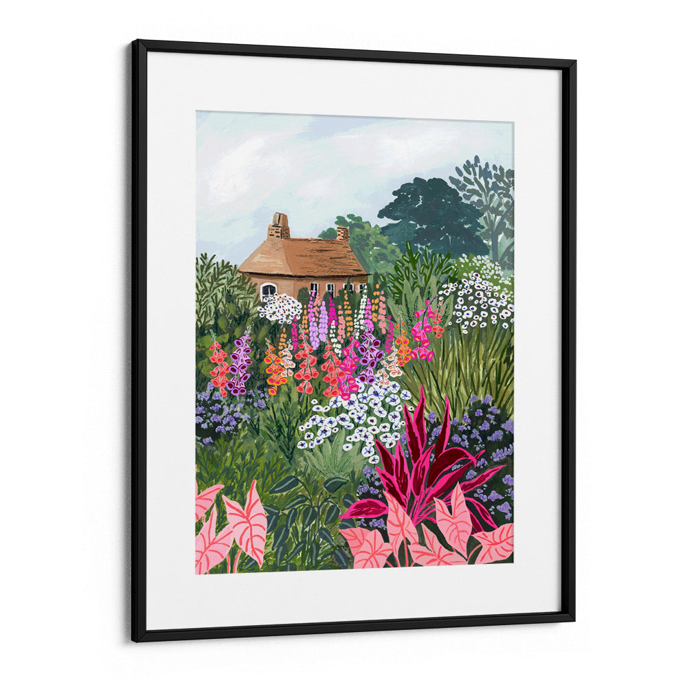 Lush Garden Landscape Wall Art - 5XL / Canvas / Rolled Art - Nook At You