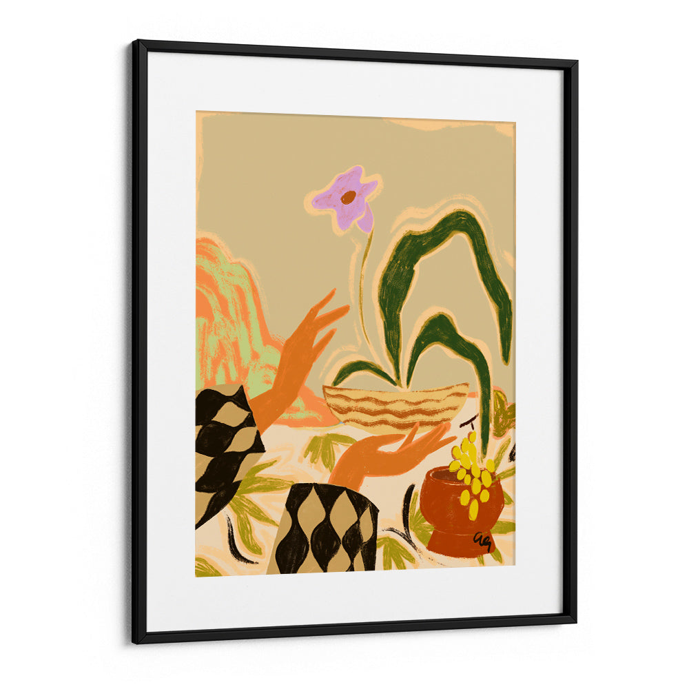 Serene Offering Boho Art - 5XL / Canvas / Rolled Art - Nook At You