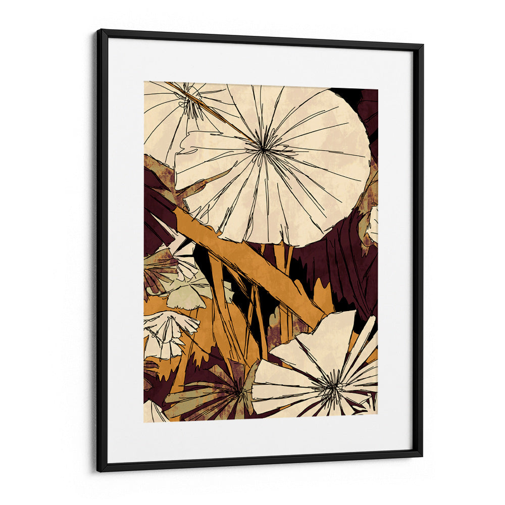 Gold Plants Wall Art Print - XS / Matte Paper / Rolled Art - Nook At You