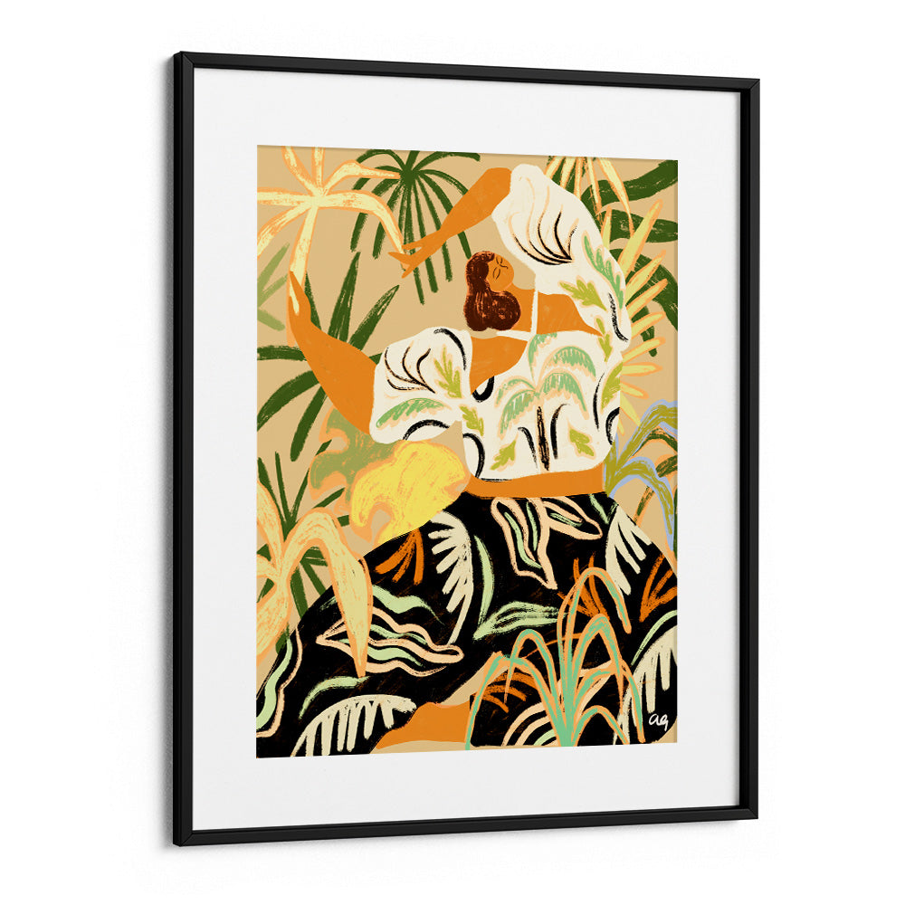 Nature Embrace Boho Artwork - 5XL / Canvas / Rolled Art - Nook At You