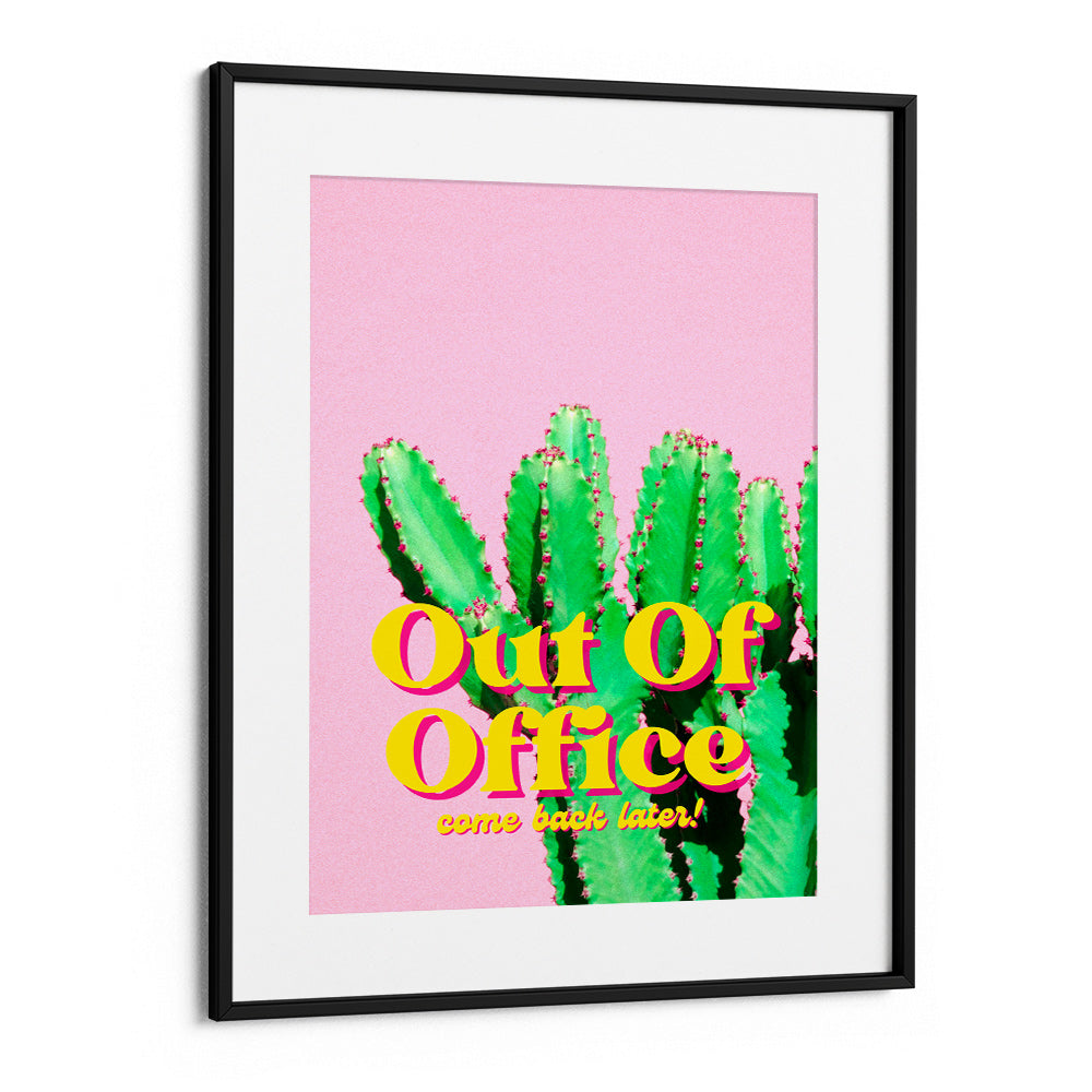 Out Of Office Quote Canvas Print - XS / Matte Paper / Rolled Art - Nook At You