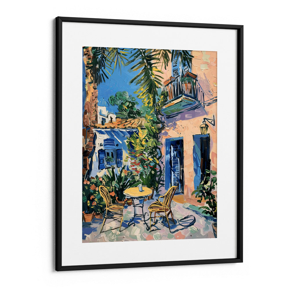 Courtyard Landscape Art Prints - XS / Matte Paper / Rolled Art - Nook At You