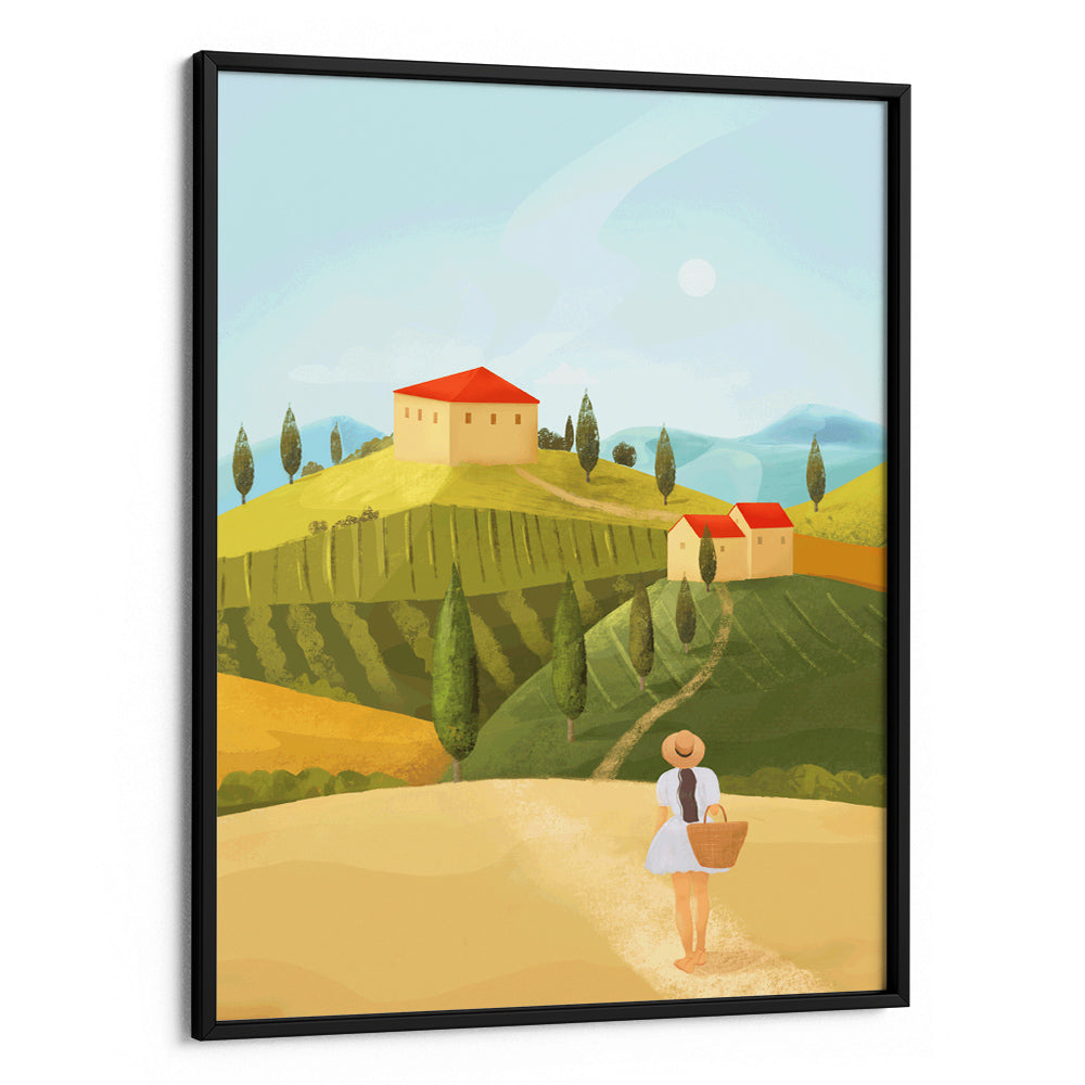 Tuscany Landscape Art Print - XS / Matte Paper / Rolled Art - Nook At You