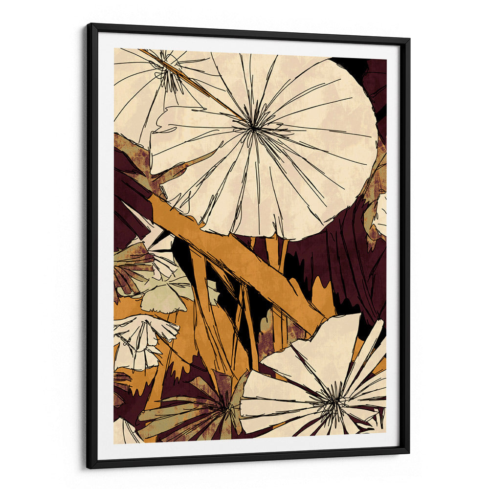 Gold Plants Wall Art Print - XS / Matte Paper / Rolled Art - Nook At You