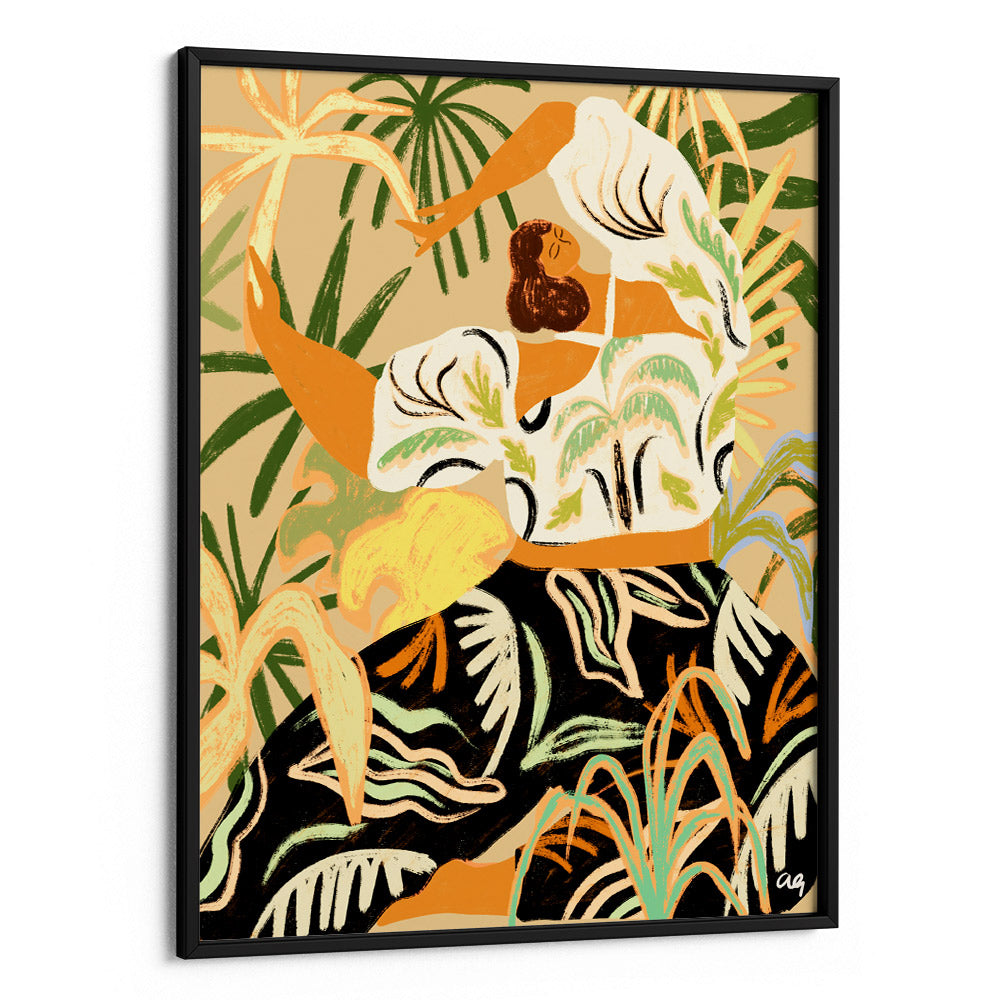 Nature Embrace Boho Artwork - 5XL / Canvas / Rolled Art - Nook At You
