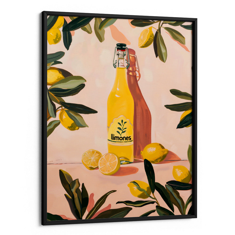 The Lemon Postcard Canvas Painting - XS / Matte Paper / Rolled Art - Nook At You