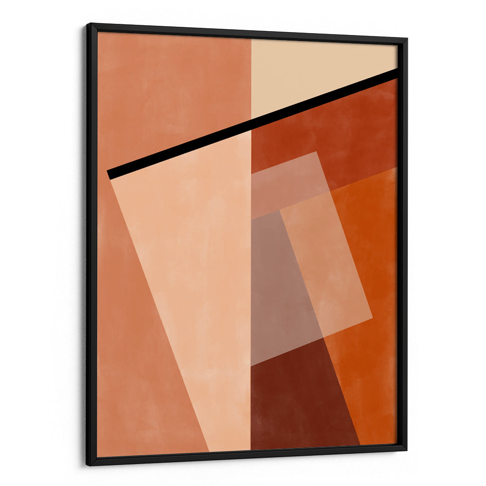 Geometric Shapes Framed Art - XS / Matte Paper / Rolled Art - Nook At You