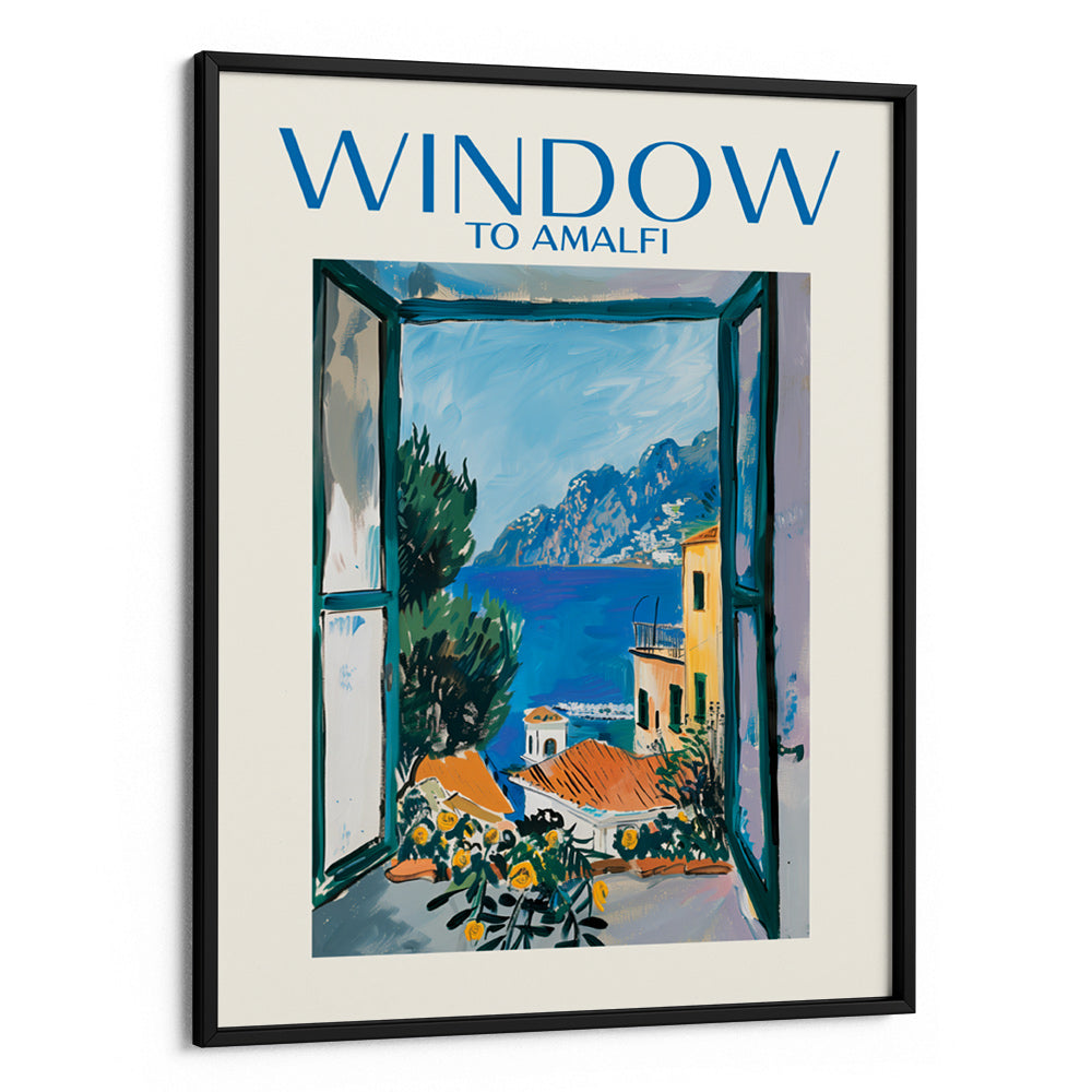 Window to Amalfi Art Print - XS / Matte Paper / Rolled Art - Nook At You
