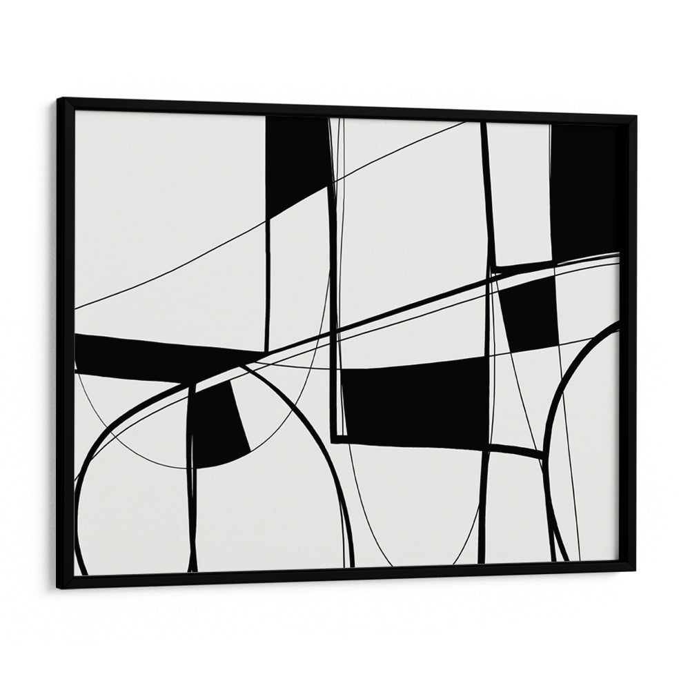 Crossed Paths Abstract Painting - XS / Matte Paper / Rolled Art - Nook At You