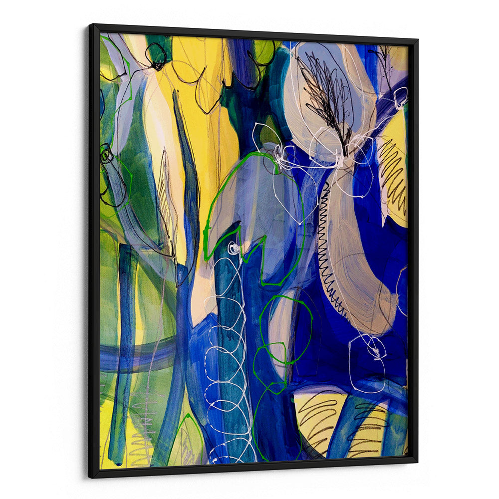 Water Flowers VI  Canvas Painting - XS / Matte Paper / Rolled Art - Nook At You
