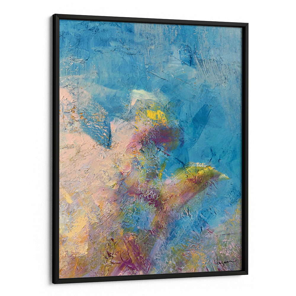 Blue Skies Canvas Painting - XS / Matte Paper / Rolled Art - Nook At You