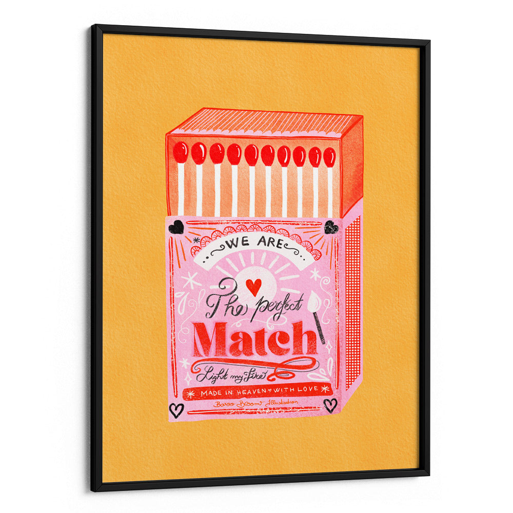 Match Box Wall Art Poster - XS / Matte Paper / Rolled Art - Nook At You