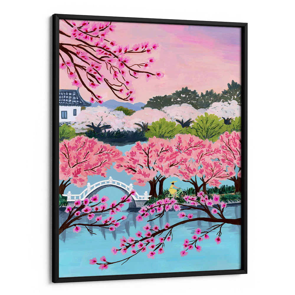 Blossom Ride wall art poster - XS / Matte Paper / Rolled Art - Nook At You