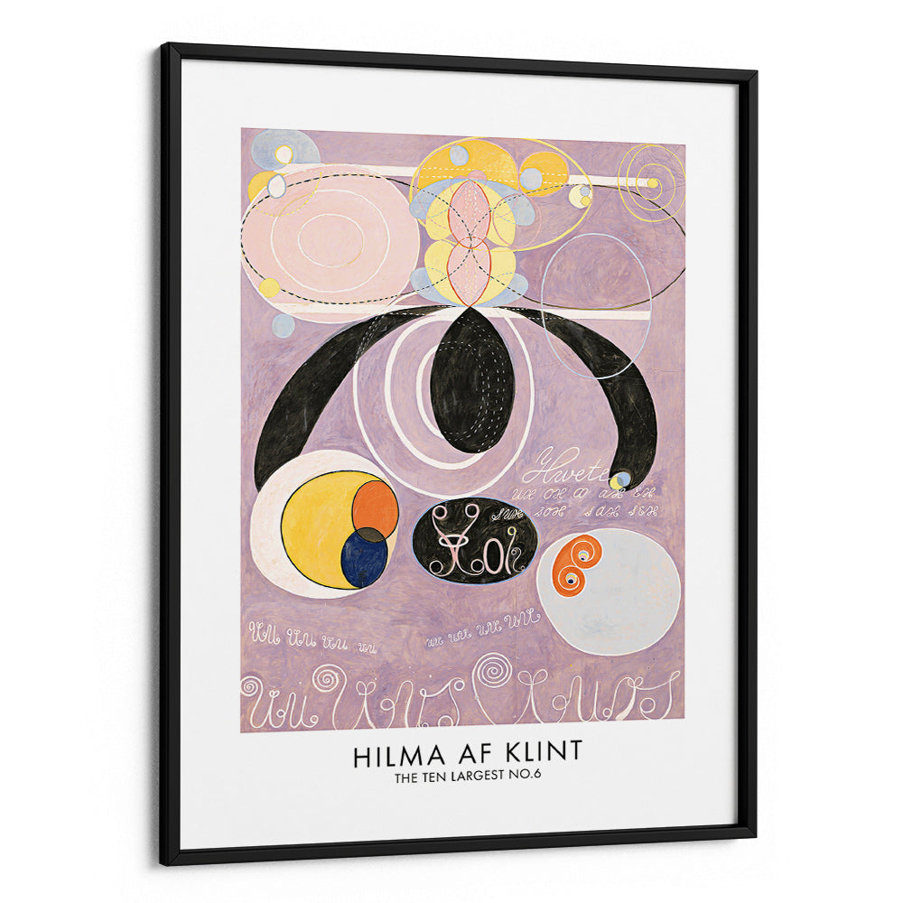 Hilma af Klint - Vibrant Cosmic Dance Canvas Painting - XS / Matte Paper / Rolled Art - Nook At You