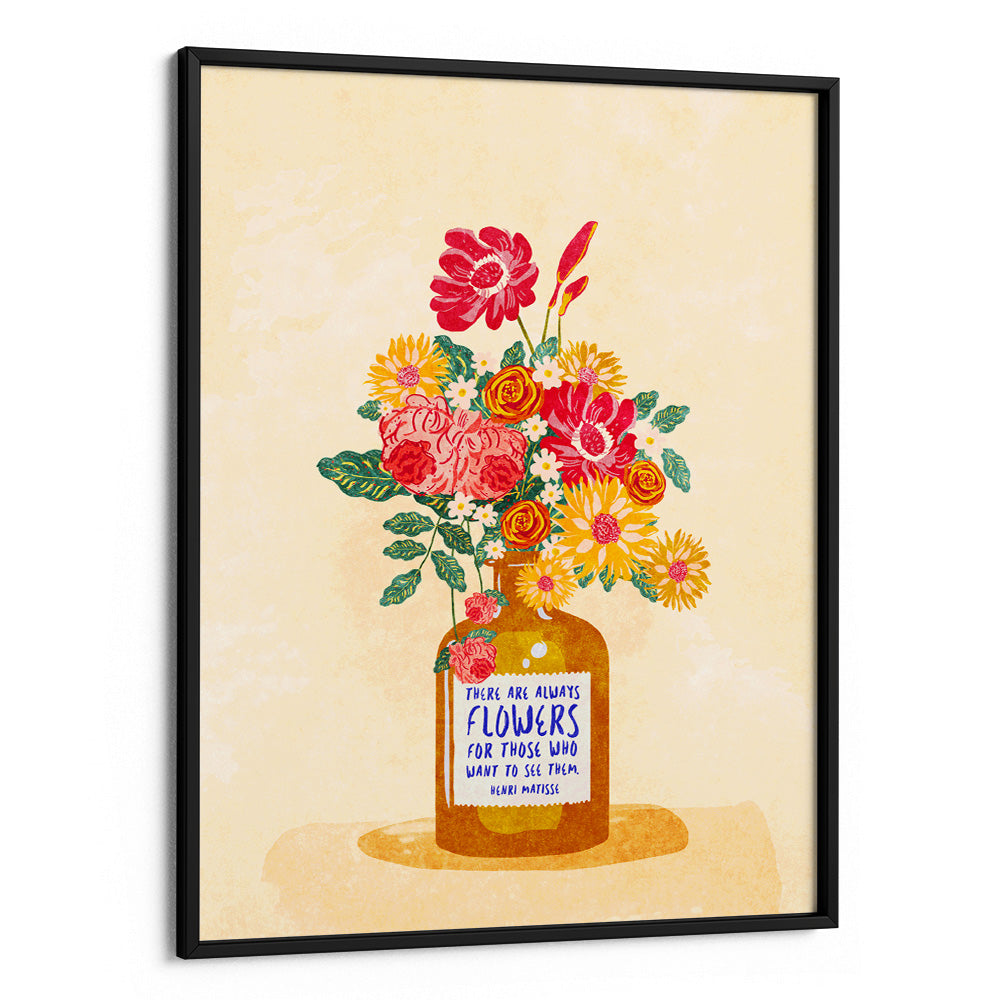 Where Flowers Grow Botanical Wall Art - XS / Matte Paper / Rolled Art - Nook At You