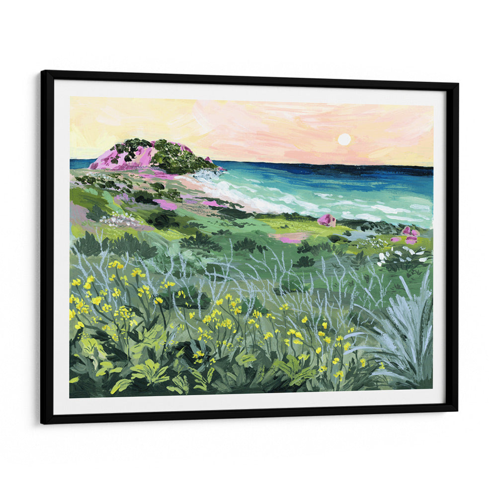Sunset Rock Landscape Canvas Painting - 5XL / Canvas / Rolled Art - Nook At You