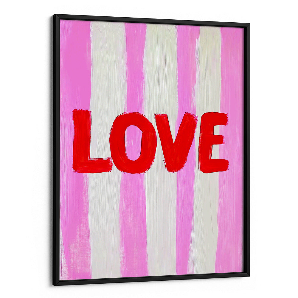 Love Typography Art Print - XS / Matte Paper / Rolled Art - Nook At You