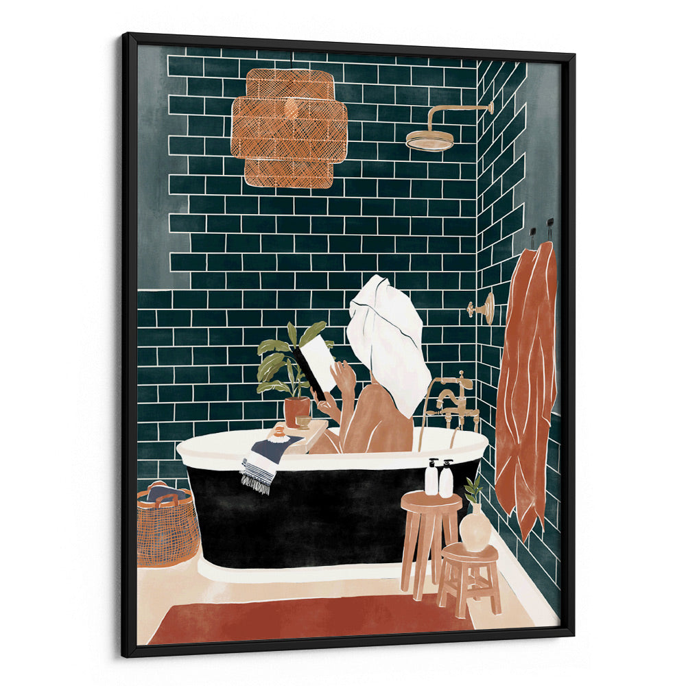 Bathtub Bliss Framed Art Prints - XS / Matte Paper / Rolled Art - Nook At You