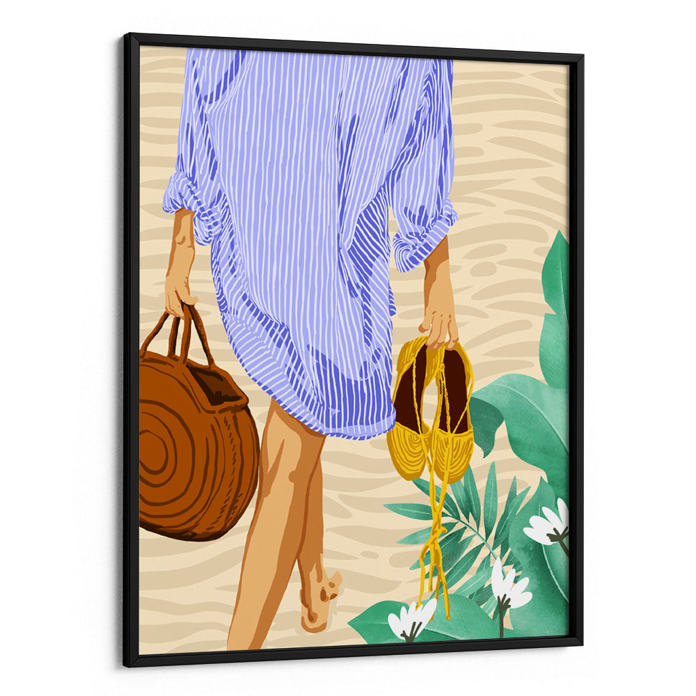 I Followed My Heart & It Led Me To the Beach Boho Artwork - XS / Matte Paper / Rolled Art - Nook At You