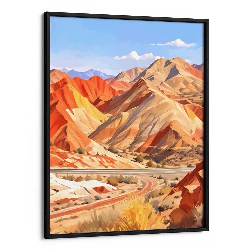 Colorful Peakscape Landscape Wall Art - XS / Matte Paper / Rolled Art - Nook At You