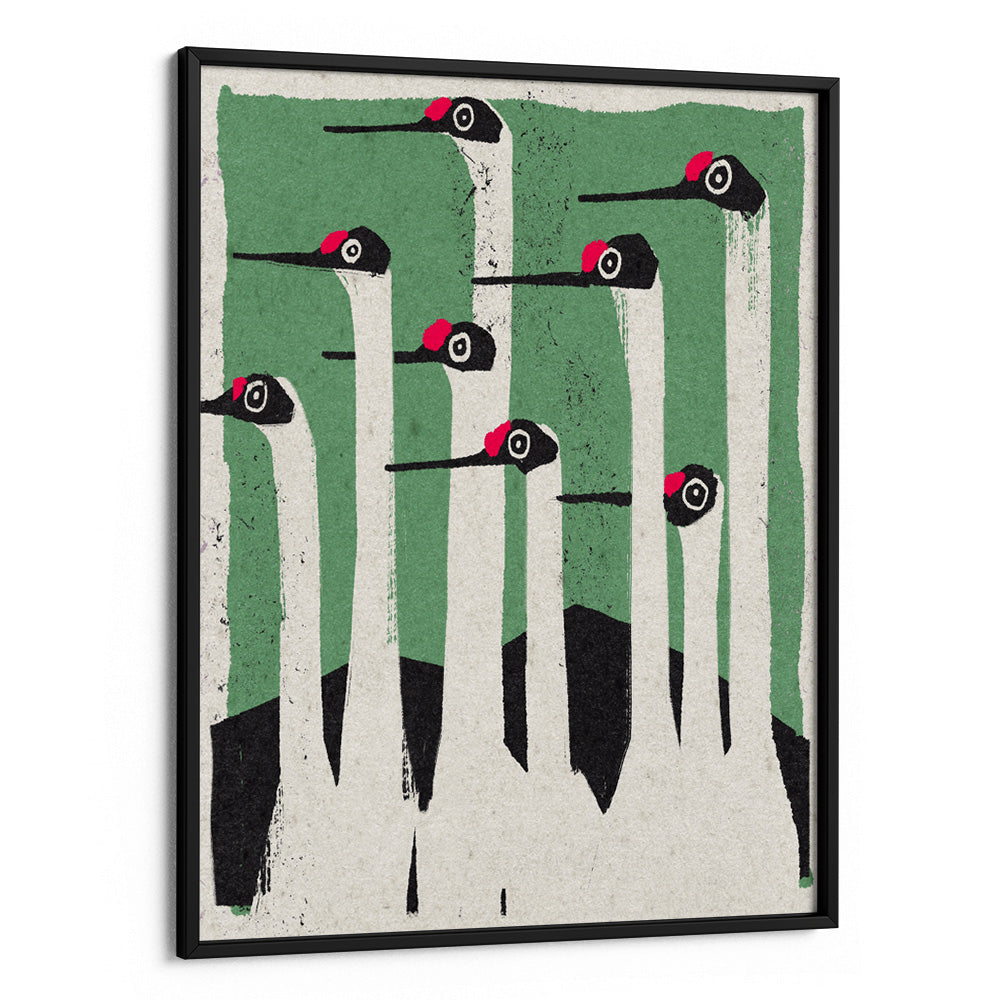 The Flock Wall Art Print - XS / Matte Paper / Rolled Art - Nook At You