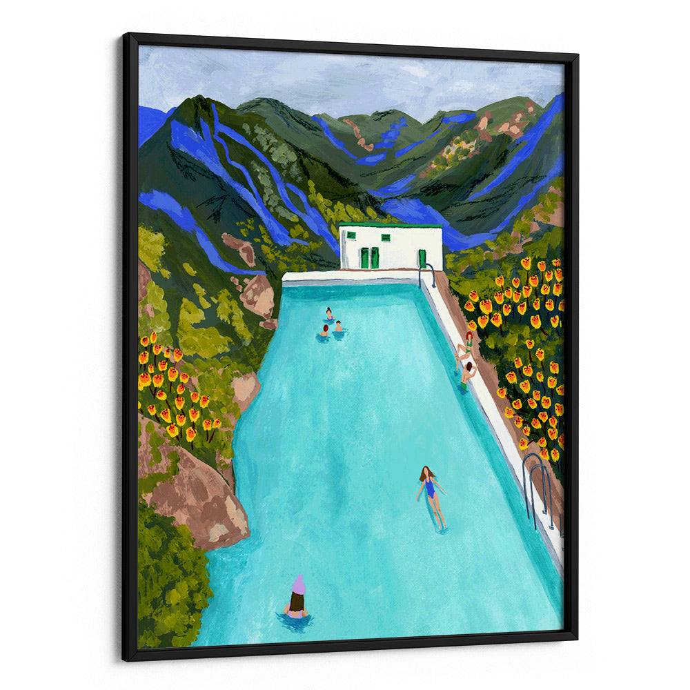 Hotsprings Canvas Print - XS / Matte Paper / Rolled Art - Nook At You