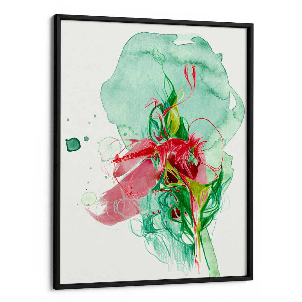 Vibrant Petal Dance Wall Art Print - XS / Matte Paper / Rolled Art - Nook At You