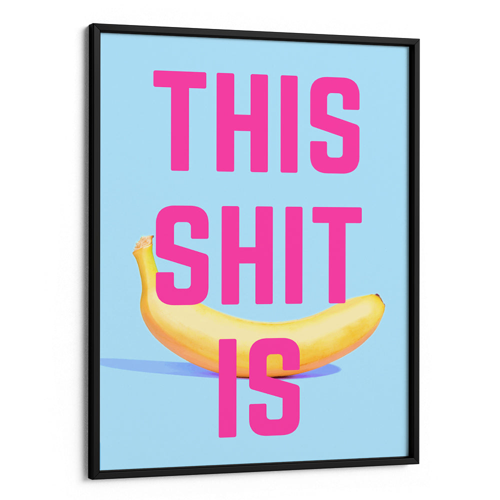 Bold Banana Statement Art Print - XS / Matte Paper / Rolled Art - Nook At You