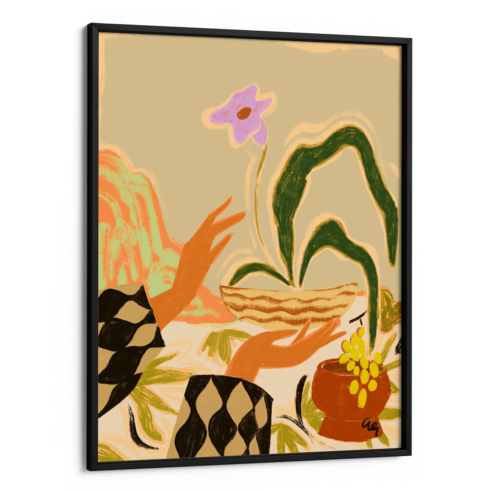 Serene Offering Boho Art - 5XL / Canvas / Rolled Art - Nook At You