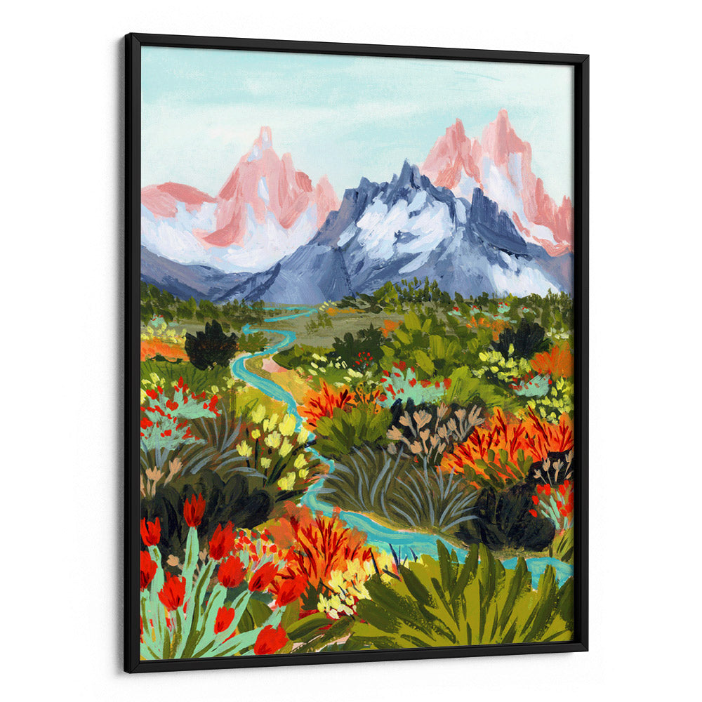 Autumn Mountains Landscape Art Print - XS / Matte Paper / Rolled Art - Nook At You