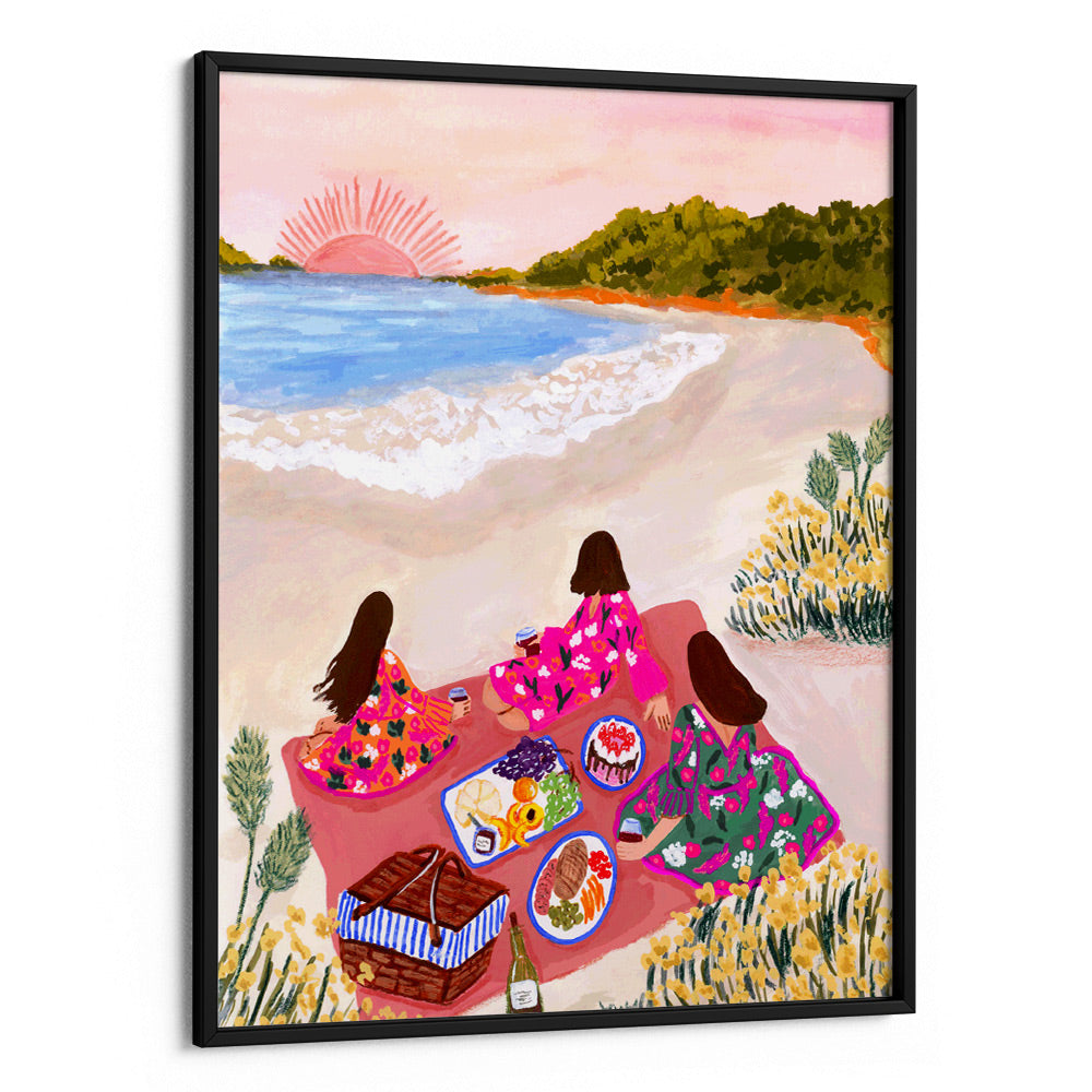 Beachside Morning Wall Art Poster - XS / Matte Paper / Rolled Art - Nook At You