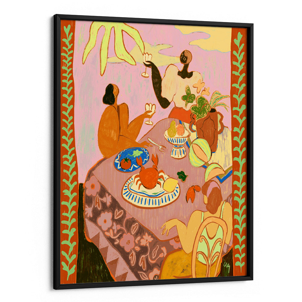 Luncheon with the Ladies Boho Art - XS / Matte Paper / Rolled Art - Nook At You