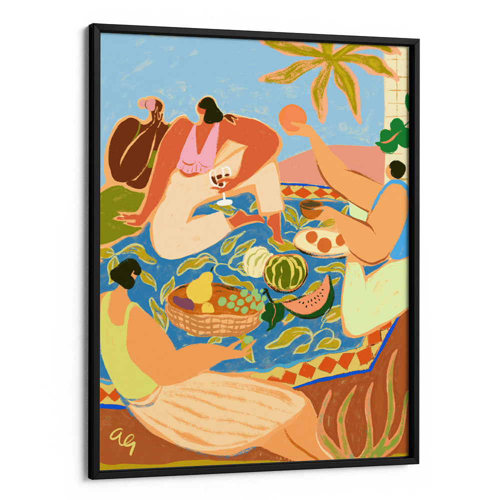 Summer Picnic Aesthetic Wall Art - 5XL / Canvas / Rolled Art - Nook At You