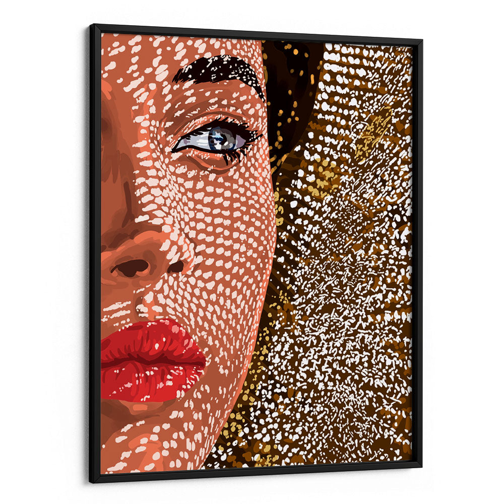 Under the Jute Hat, Bohemian Woman Fashion Painting - XS / Matte Paper / Rolled Art - Nook At You