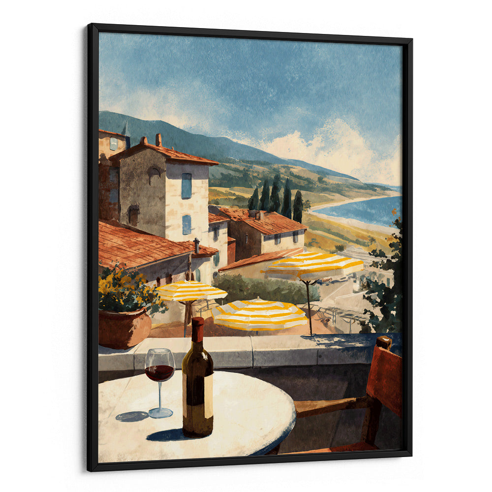 Sips & Silence Canvas Painting - XS / Matte Paper / Rolled Art - Nook At You