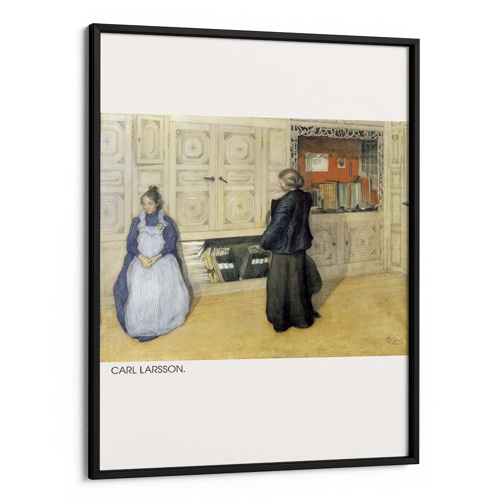 Carl Larsson - Mother and Daughter (1903) Exhibition Poster - XS / Matte Paper / Rolled Art - Nook At You