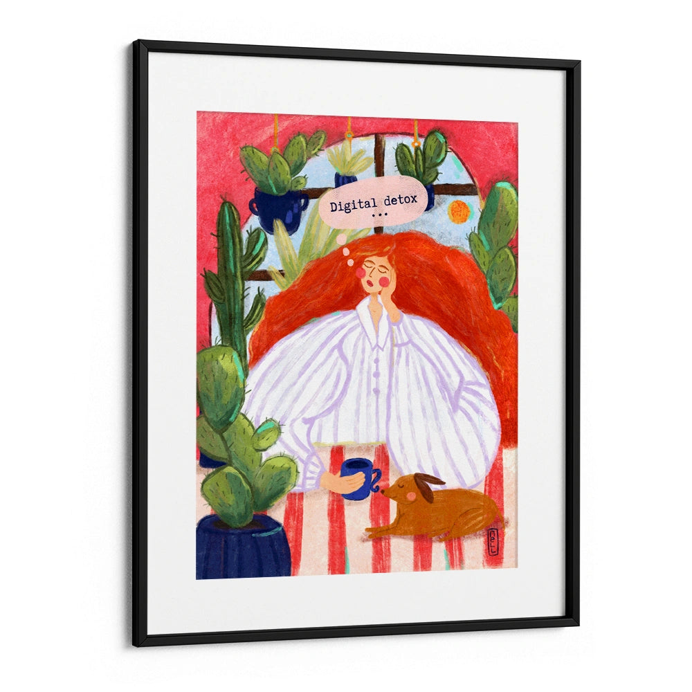 Digital Detox Morning Gourmet Wall Art Painting - XS / Matte Paper / Rolled Art - Nook At You