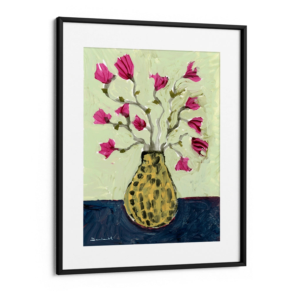 Crimson Petals Abstract Wall Art Poster - XS / Matte Paper / Rolled Art - Nook At You