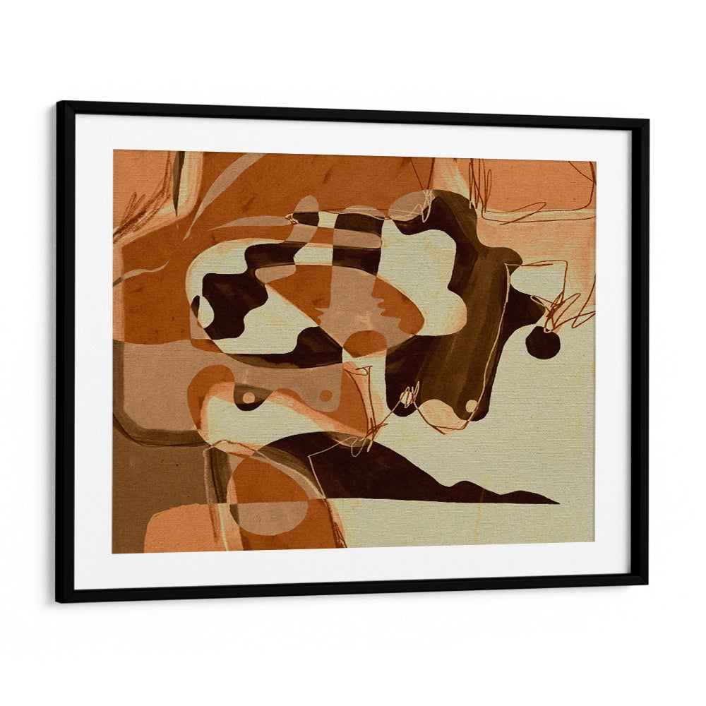 Becoming 3 Horizontal Abstract Art Poster - XS / Matte Paper / Rolled Art - Nook At You