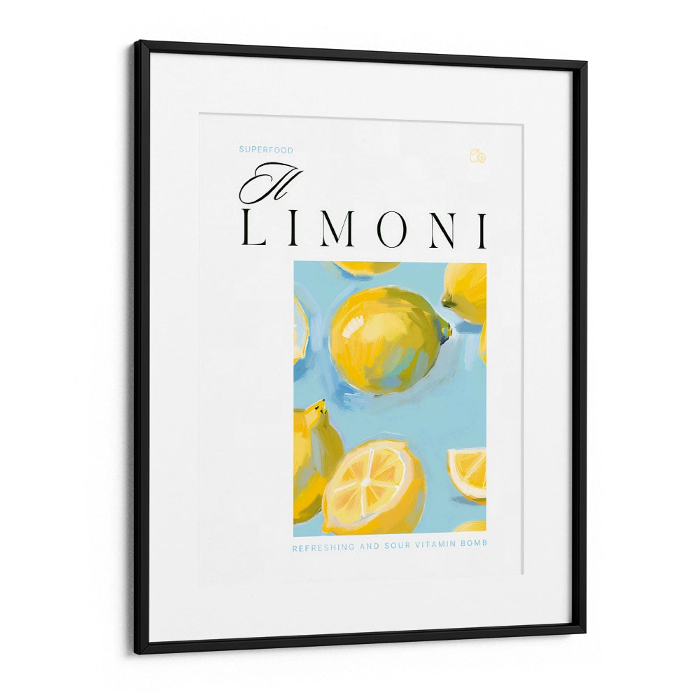 The Vibrant Lemons Wall Art Print - XS / Matte Paper / Rolled Art - Nook At You