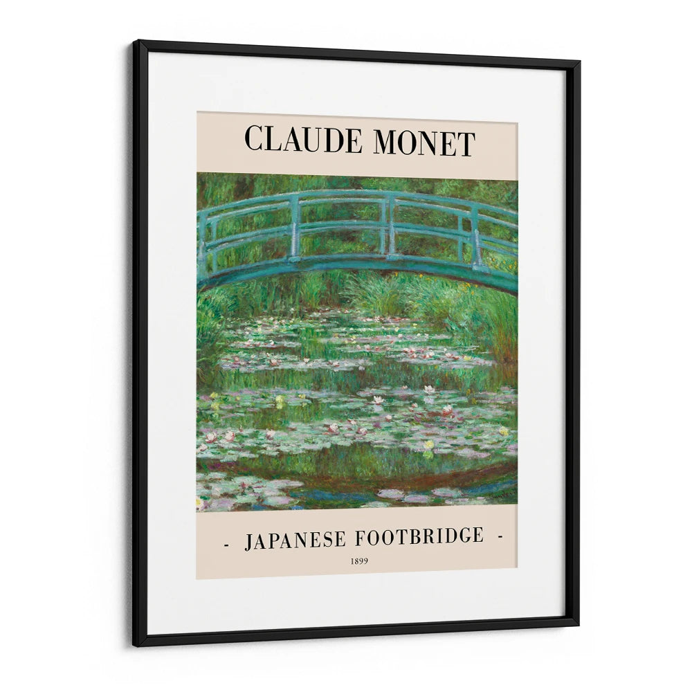 Claude Monet - Japanese Footbridge 1899 Exhibition Painting - XS / Matte Paper / Rolled Art - Nook At You
