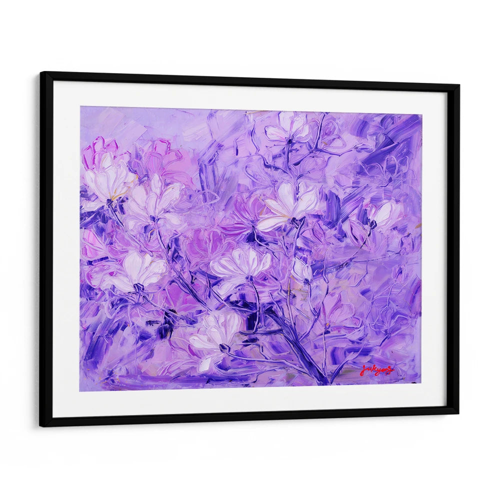 Dreamy Lavender Blossoms Vibrant Botanical Wall Art Poster - XS / Matte Paper / Rolled Art - Nook At You