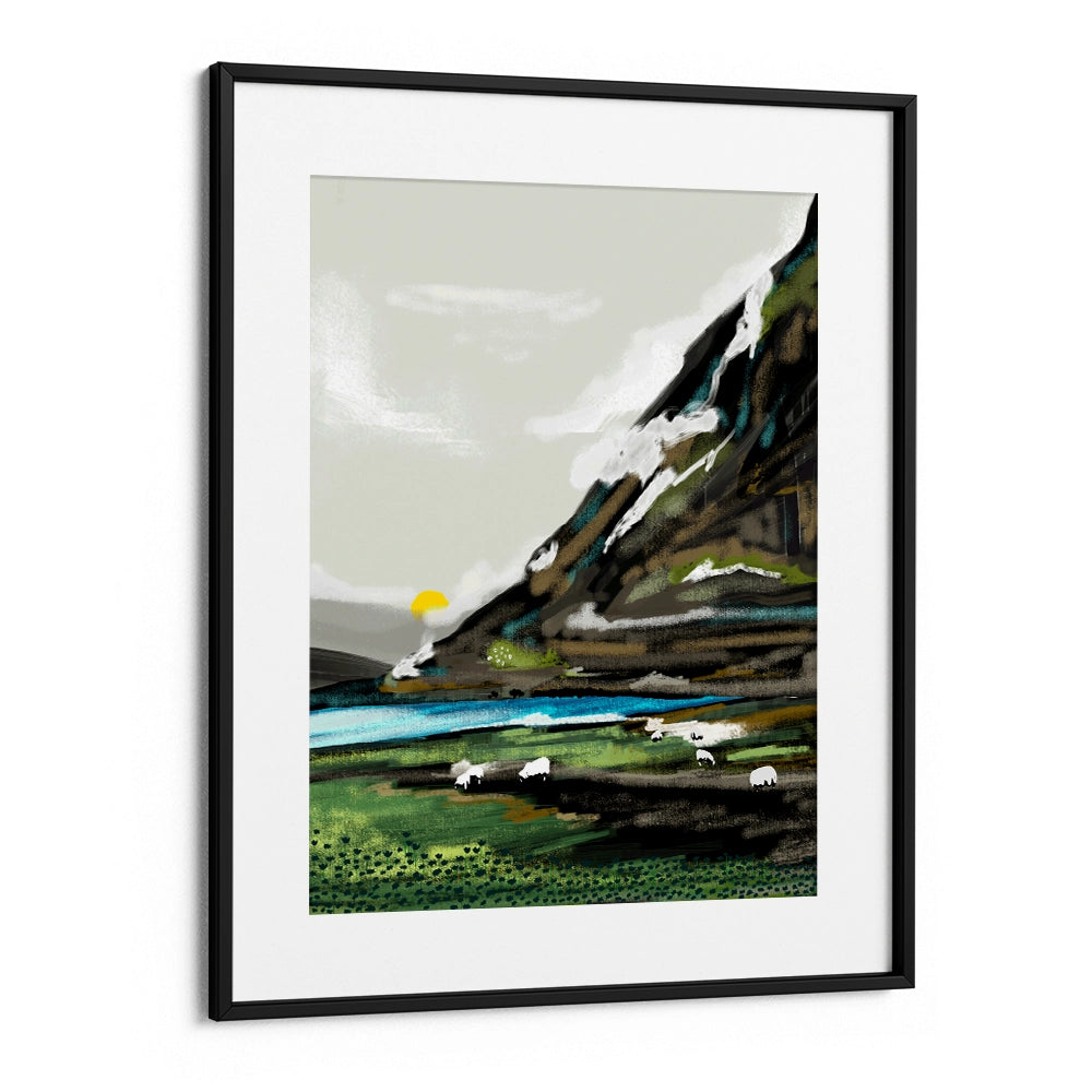 Graze Landscape Canvas Painting - XS / Matte Paper / Rolled Art - Nook At You