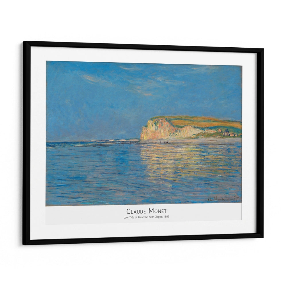 Monet - Low Tide at Pourville, near Dieppe Exhibition Painting - XS / Matte Paper / Rolled Art - Nook At You