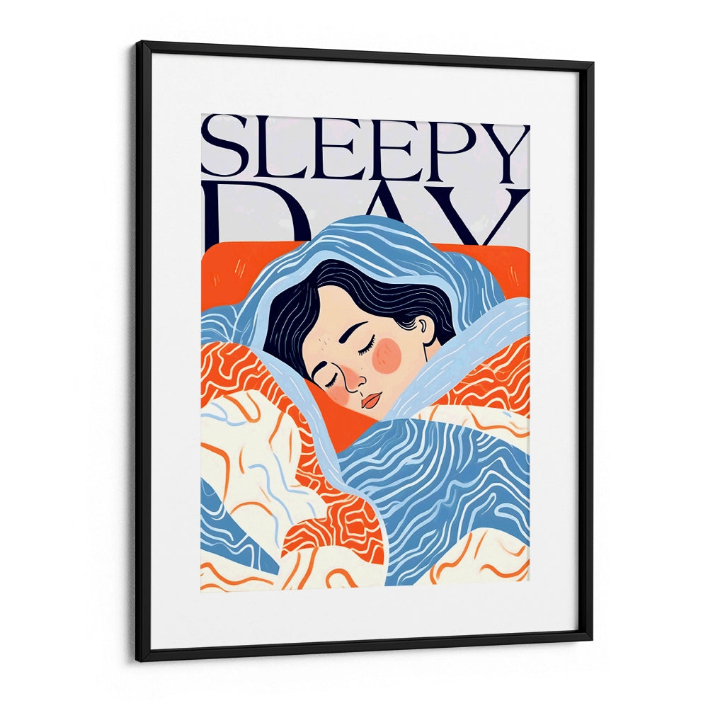 Sleepy Day Quotes Wall Art - XS / Matte Paper / Rolled Art - Nook At You