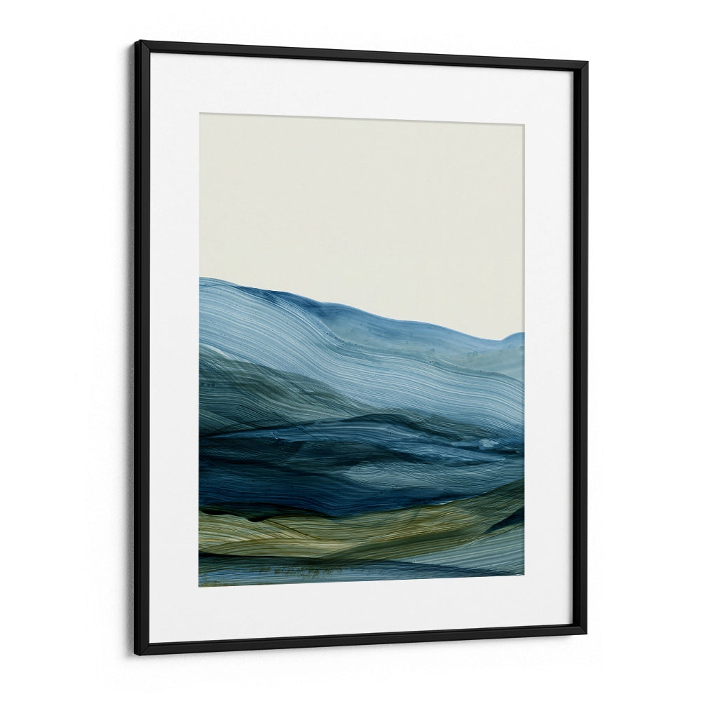 Mist Land 1 Modern Abstract Wall Art - XS / Matte Paper / Rolled Art - Nook At You