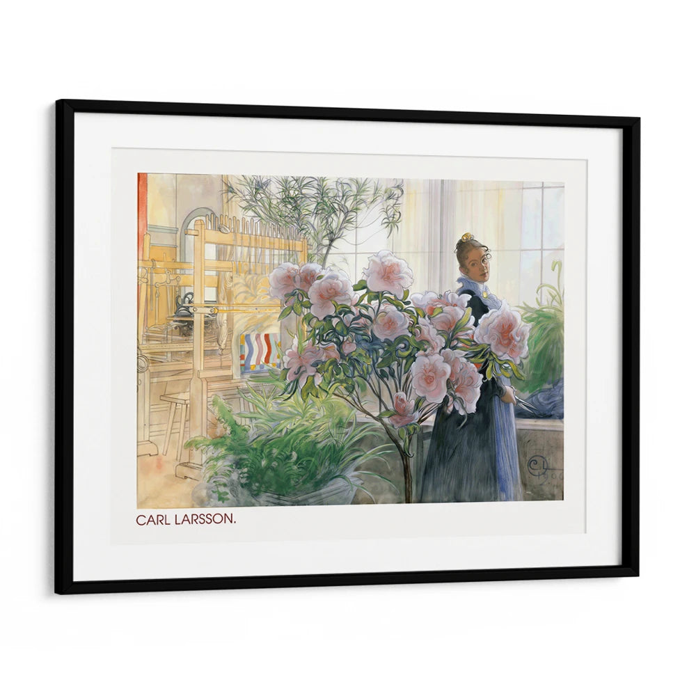 Carl Larsson - Azalea (1906) Exhibition Painting - XS / Matte Paper / Rolled Art - Nook At You