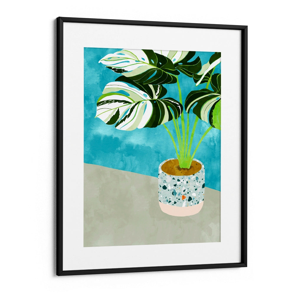 Variegated Monstera Botanical Wall Art - 5XL / Canvas / Rolled Art - Nook At You
