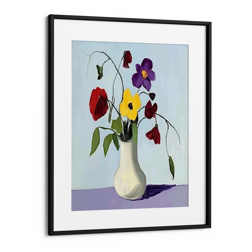 Flower Mood Botanical Wall Art Painting - XS / Matte Paper / Rolled Art - Nook At You