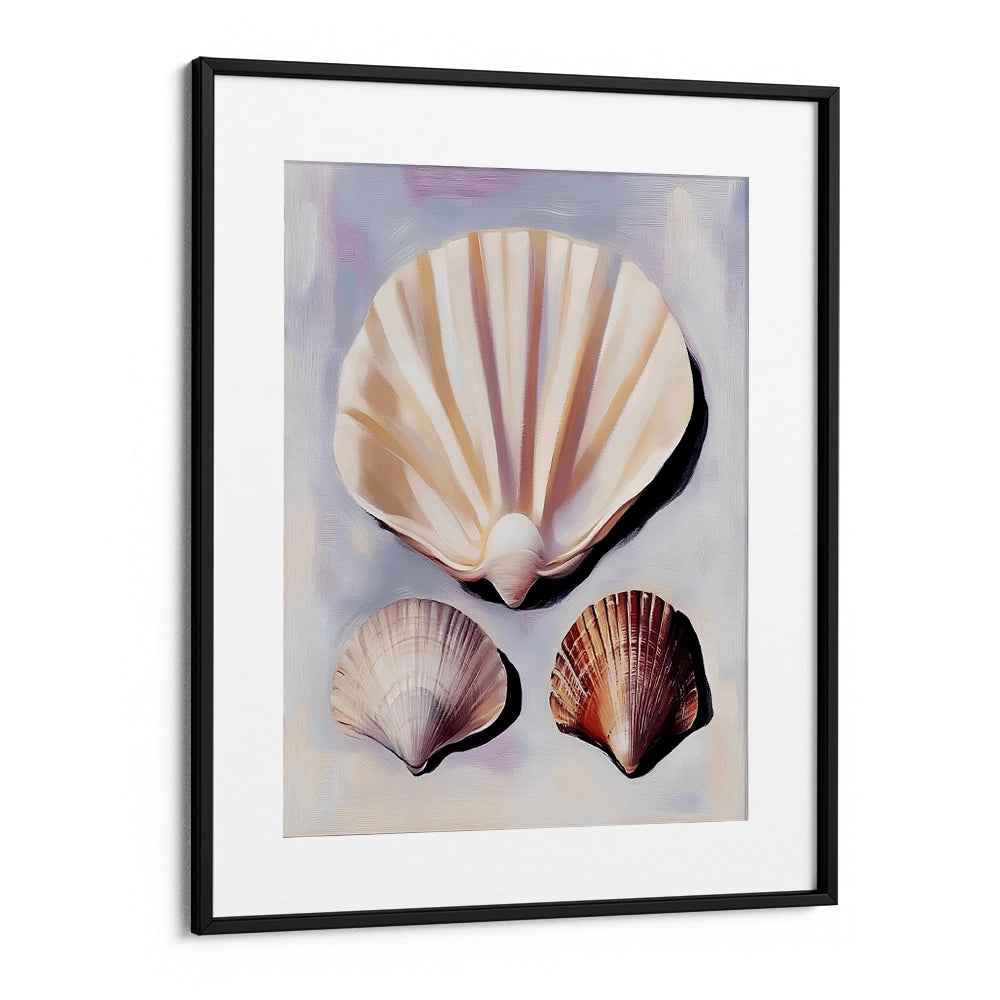 Seashell Harmony Canvas painting - XS / Matte Paper / Rolled Art - Nook At You